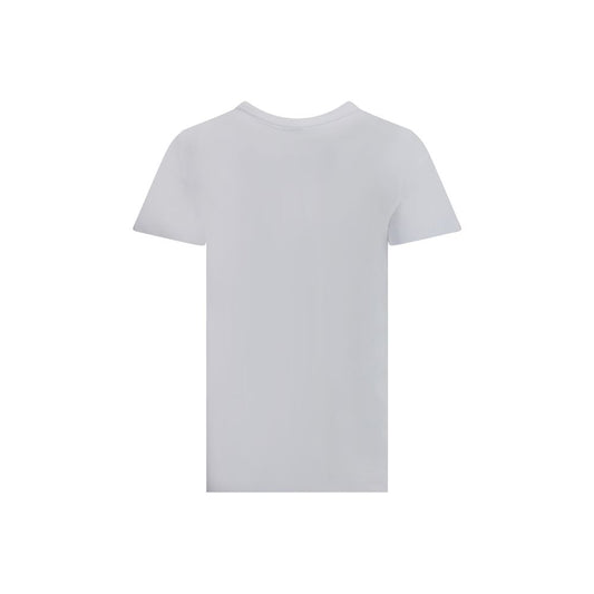 PINKO White Cotton T-Shirt - Qutton