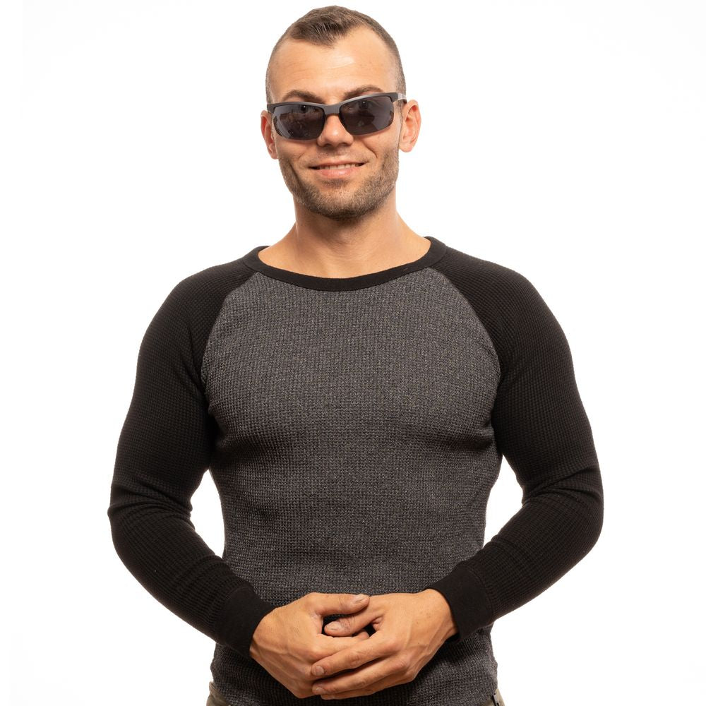 Fila Black Plastic Sunglasses - Qutton