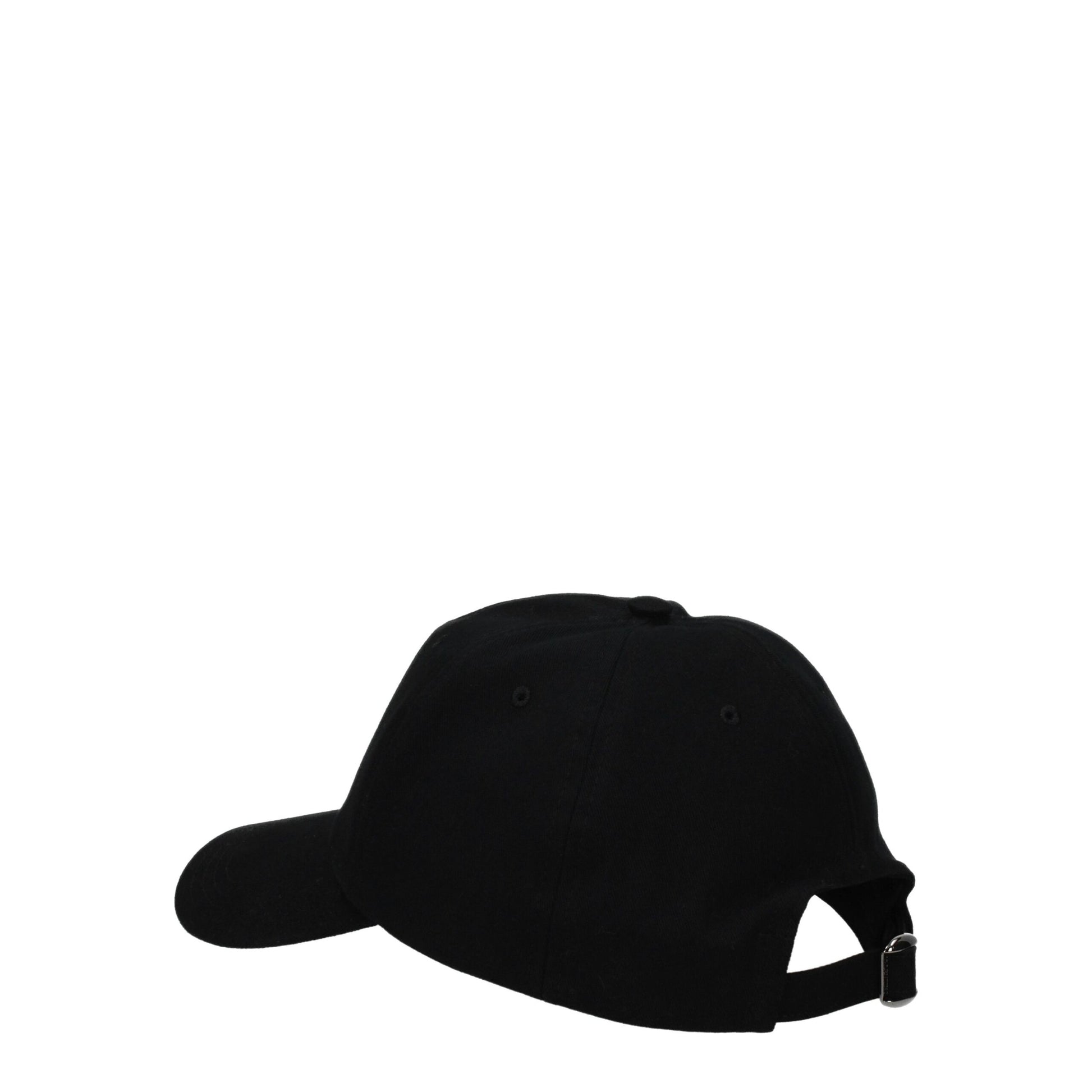 Valentino Garavani Black Cotton Cap (Baseball Hat)