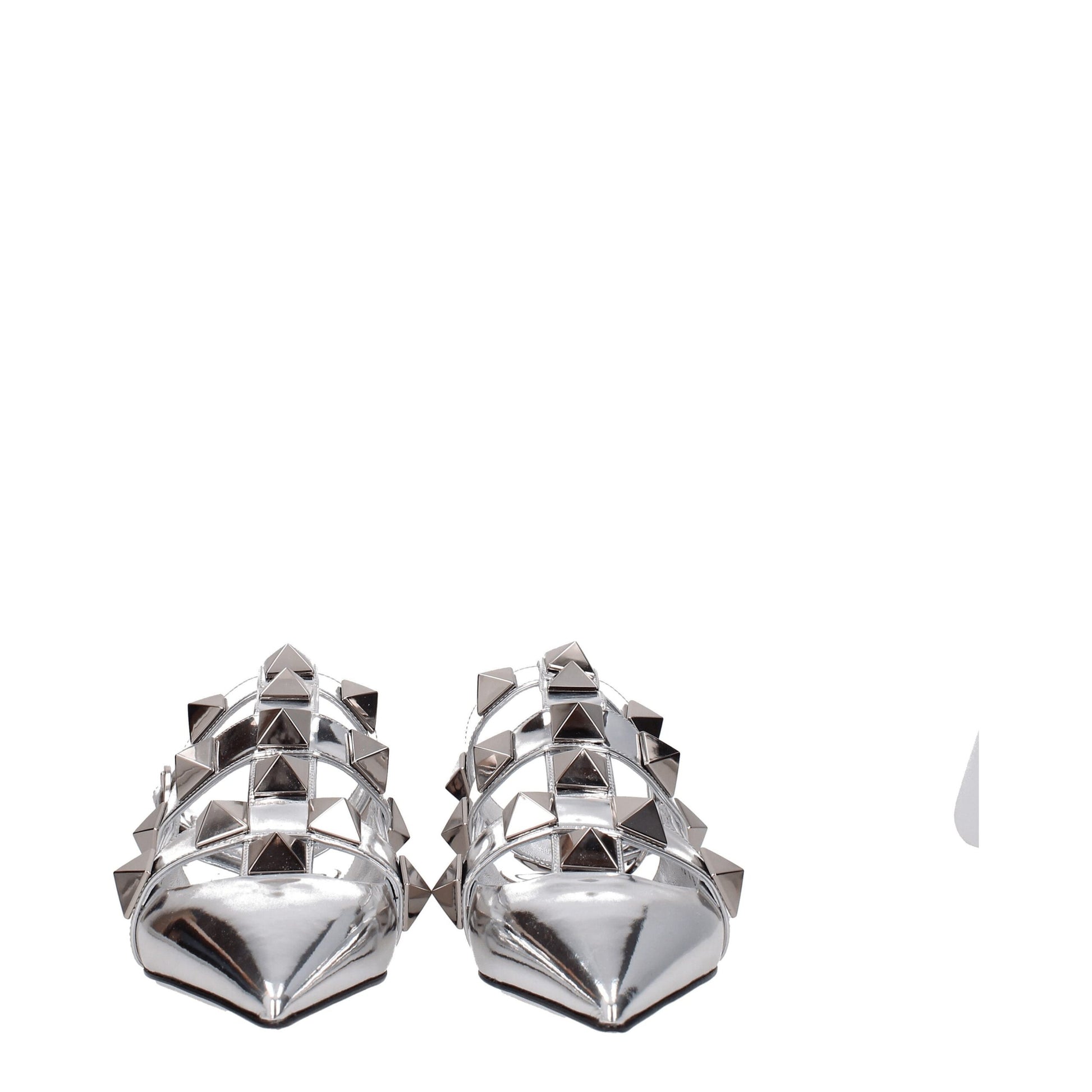 Valentino Garavani Gray Leather Sandals