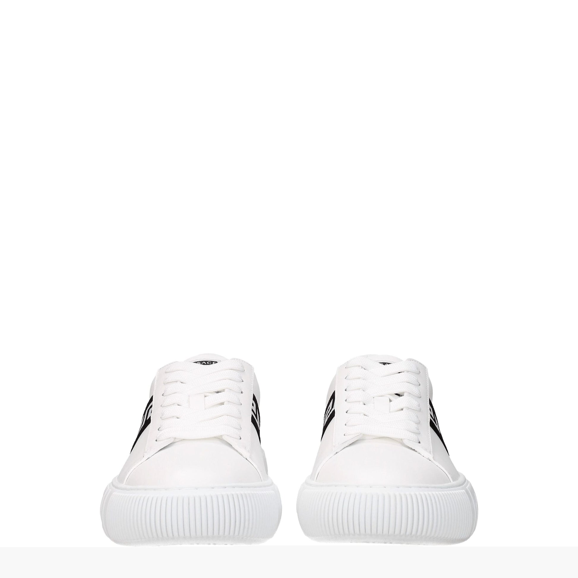Versace White Leather Sneakers