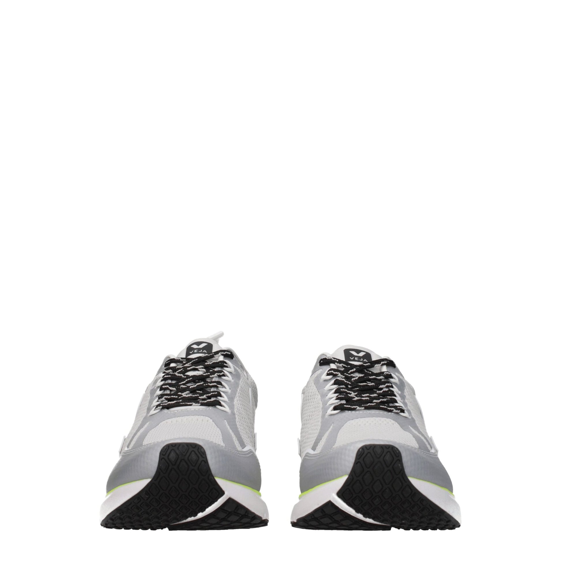 Veja Gray Fabric Athletic Sneakers