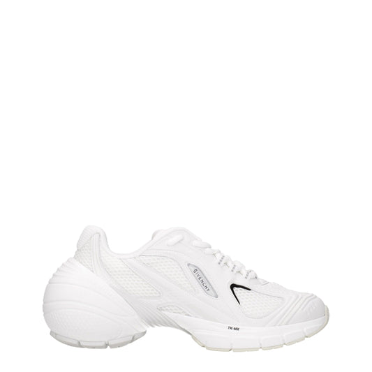 Givenchy White Fabric Athletic Sneakers