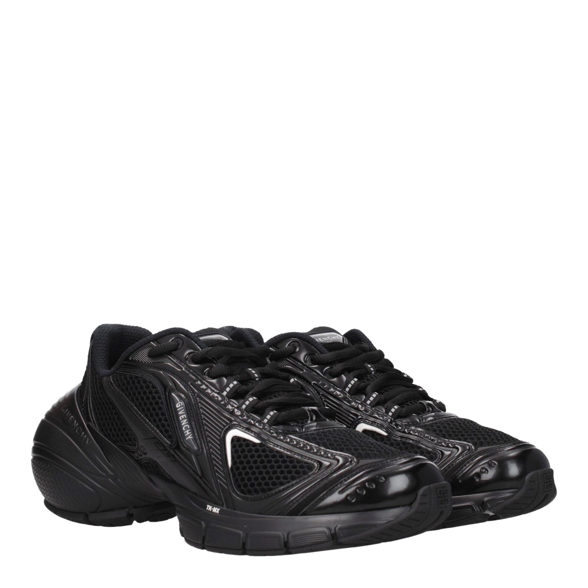 Givenchy Black Fabric Athletic Sneakers