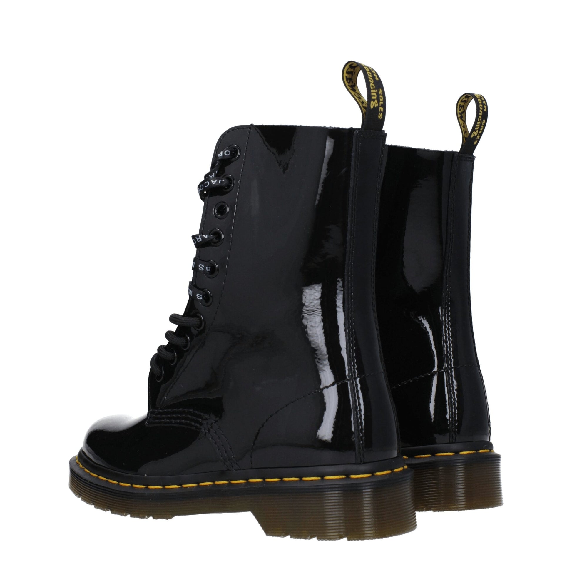 Dr. Martens Black Leather Ankle Boots