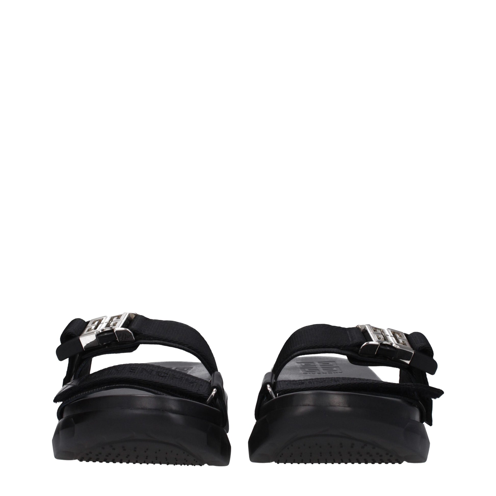 Givenchy Black Fabric Slippers