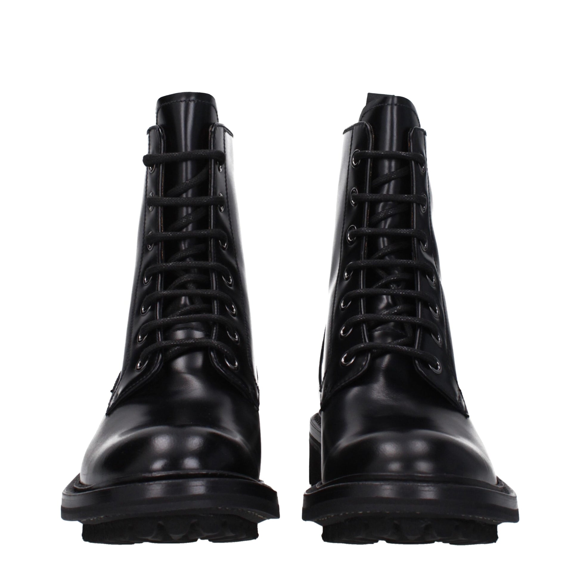 Church's Black Leather Ankle Boots