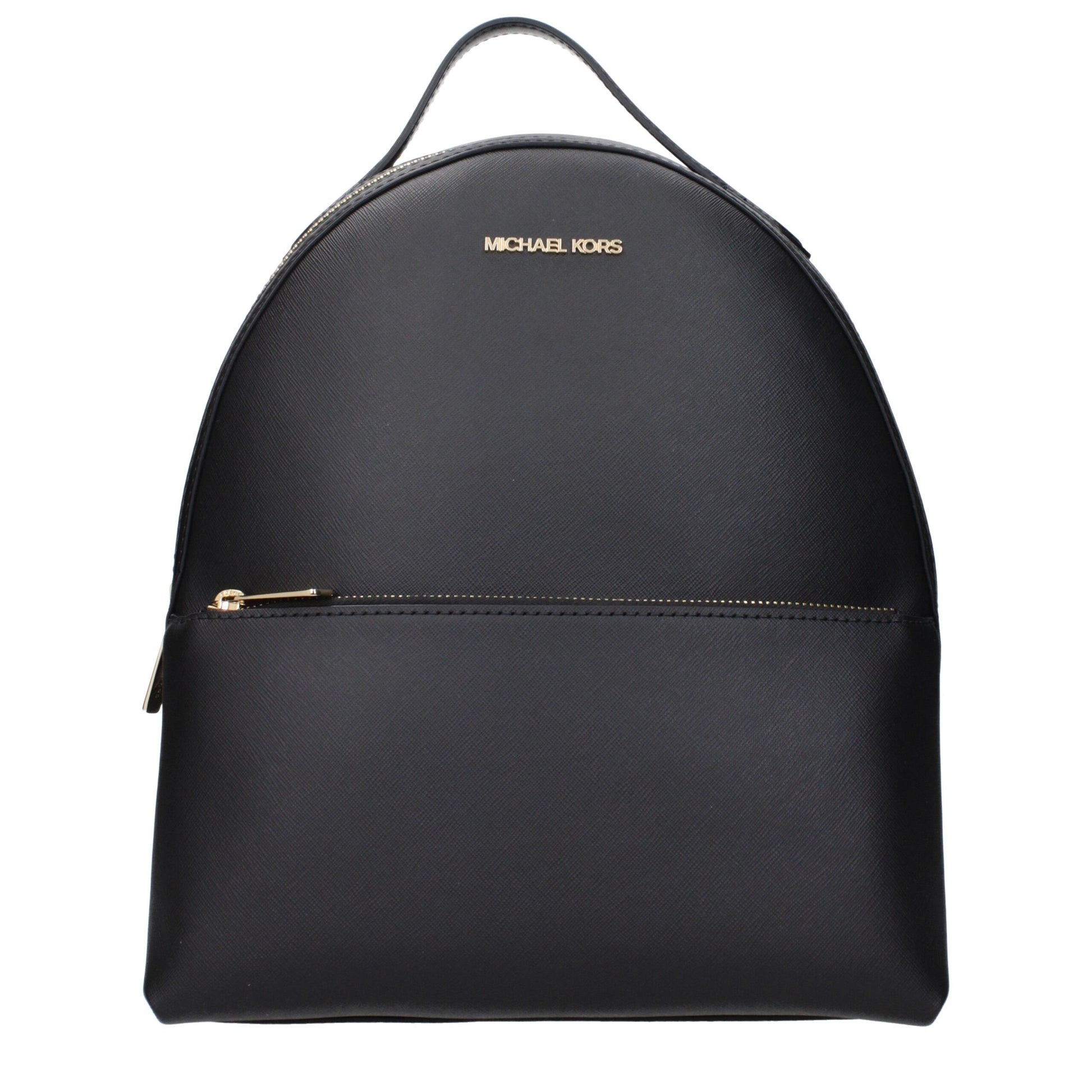 Michael Kors Black Leather Backpack