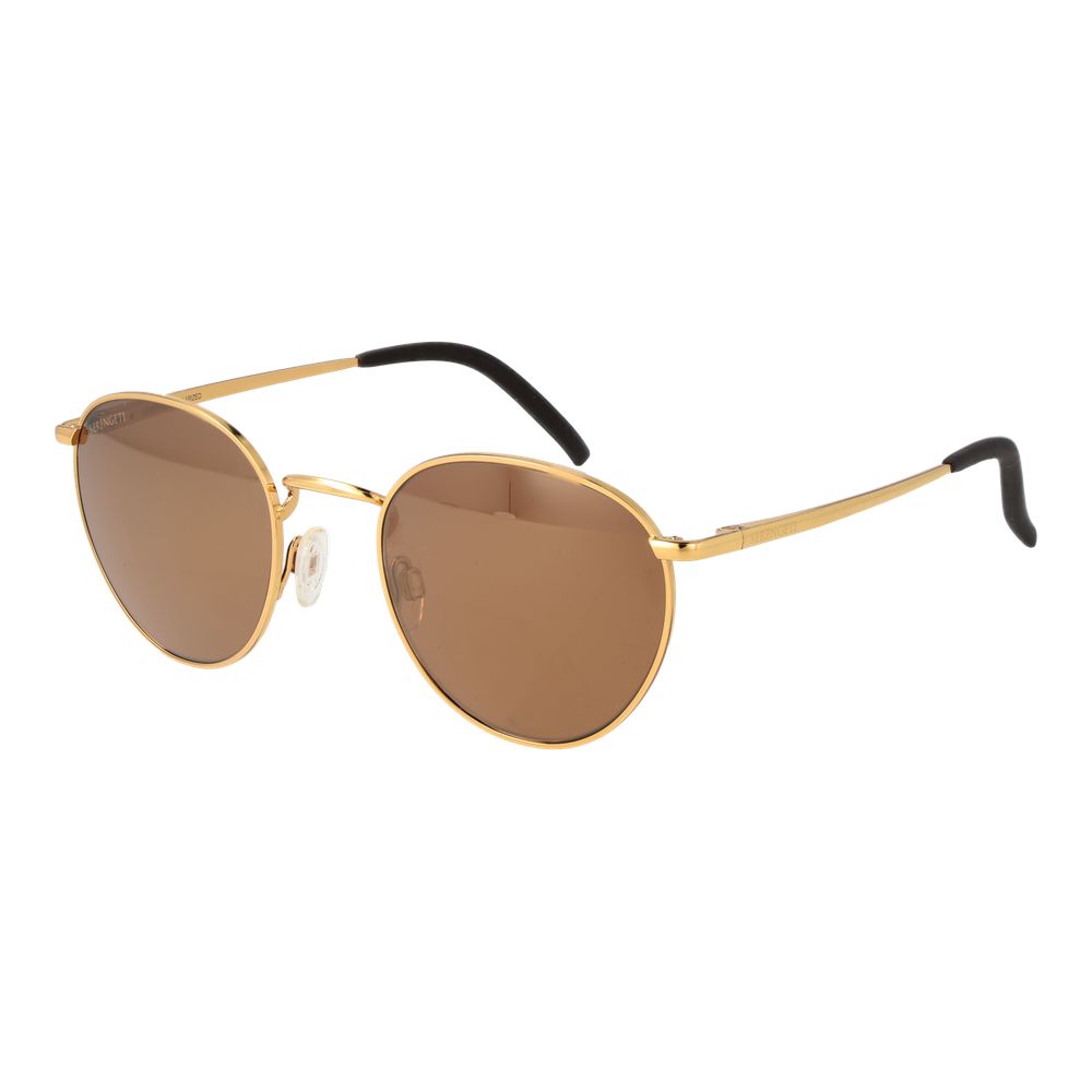 Serengeti Gold Metal Sunglasses
