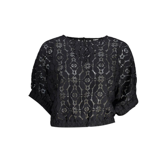 Desigual Black Polyester Women's Blouse