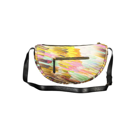 Desigual Giallo Polyester Woman Shoulder Bag