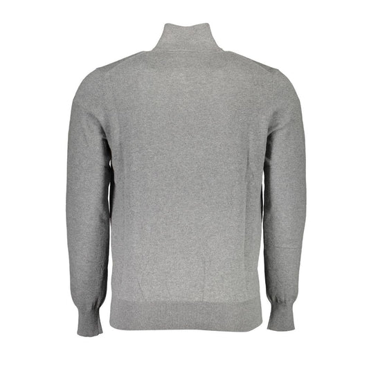 North Sails Grigio Cotton Men Sweater
