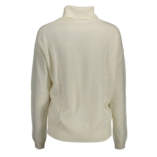 U.S. POLO ASSN. White Wool Sweater