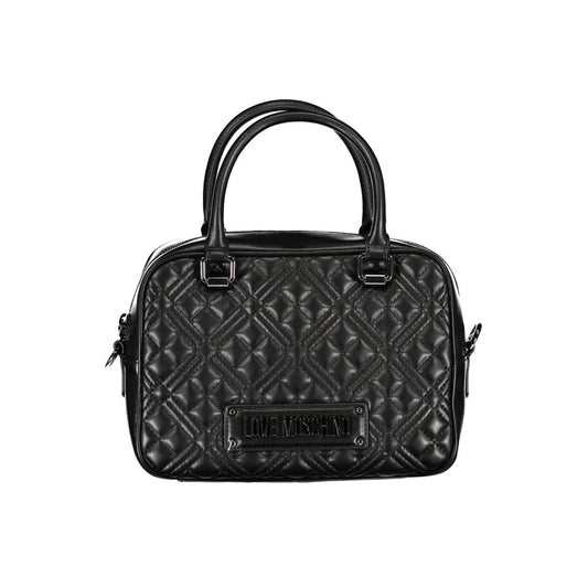 Love Moschino Black Polyurethane Women Handbag