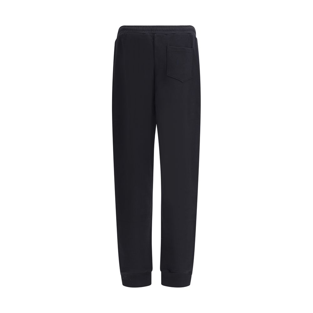 Moschino Black Cotton Joggers (Workout Pants)