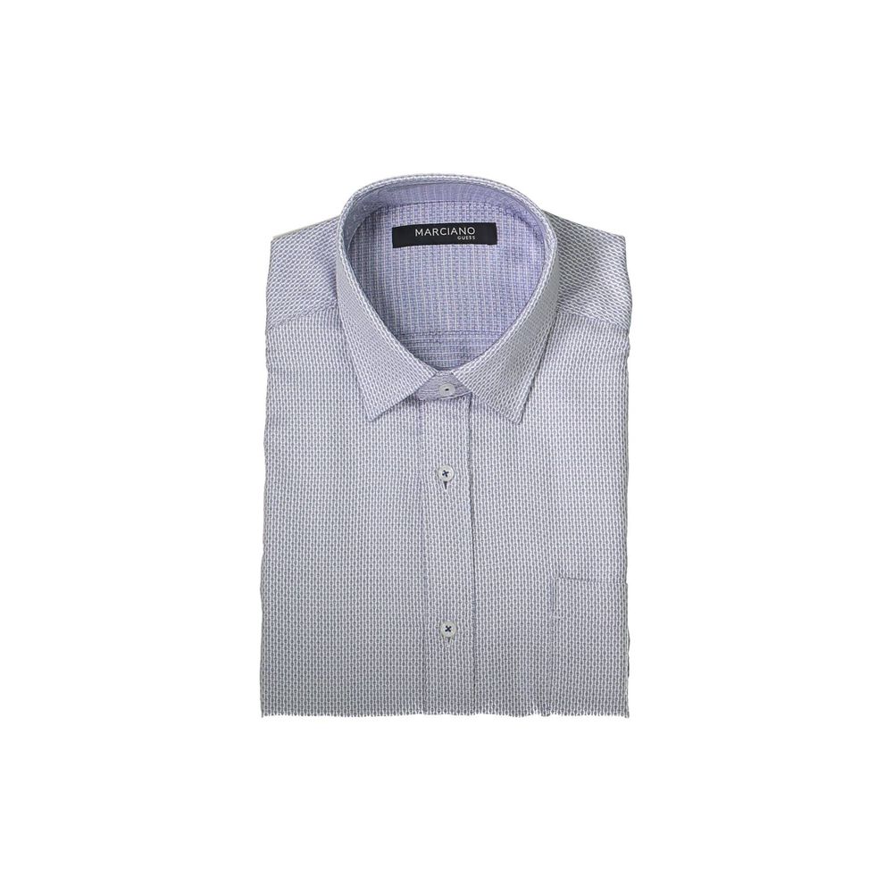 Marciano by Guess White Cotton Dress Shirt