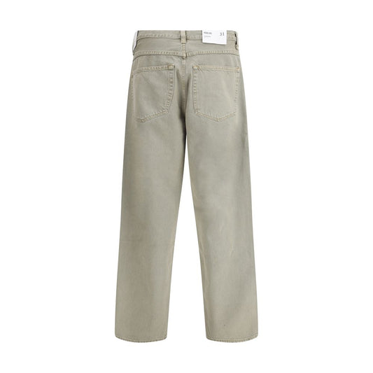 Agolde Gray Cotton Jeans Denim