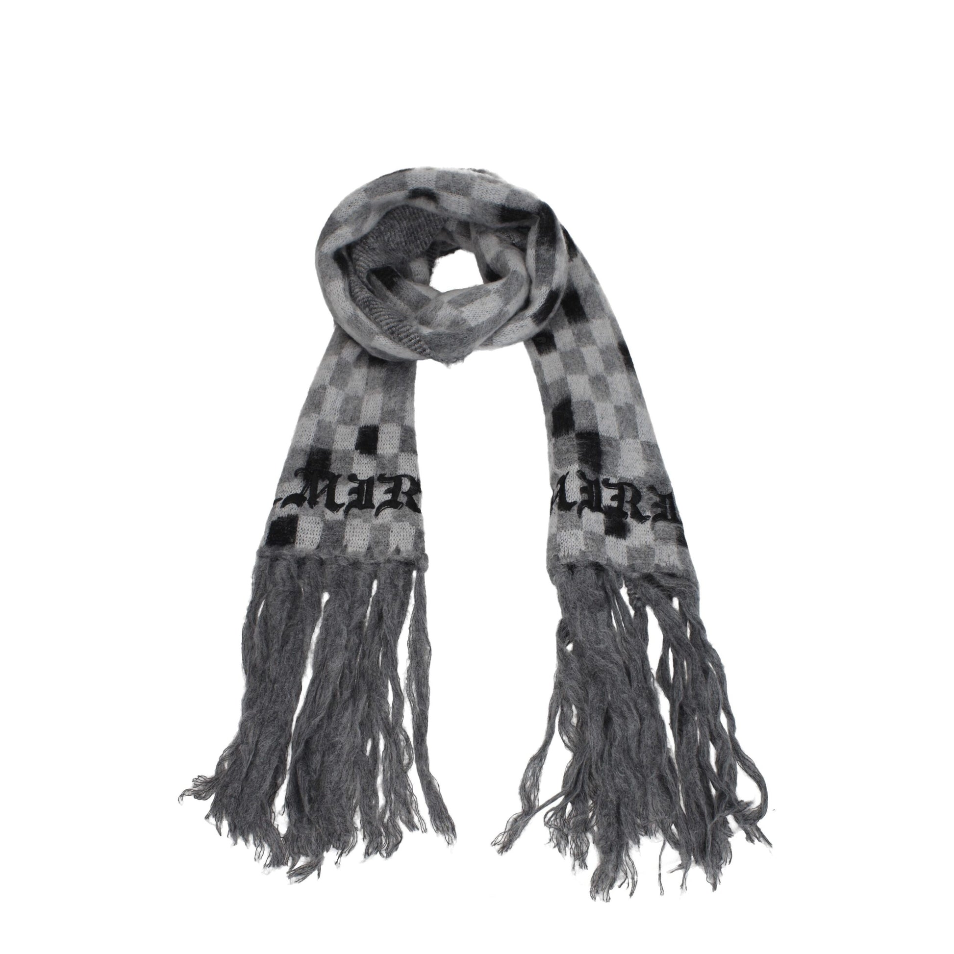 Amiri Gray Modal Scarf