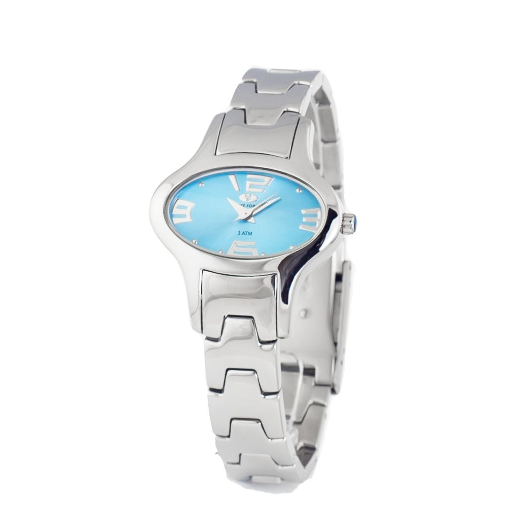 Time Force Silver Stainless Steel Dress Watch