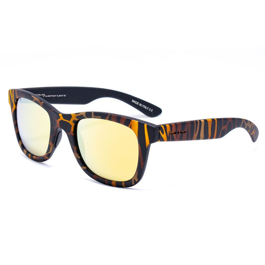 Italia Independent Orange Acetate Sunglasses