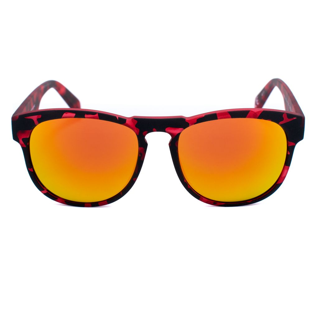 Italia Independent Red Acetate Sunglasses
