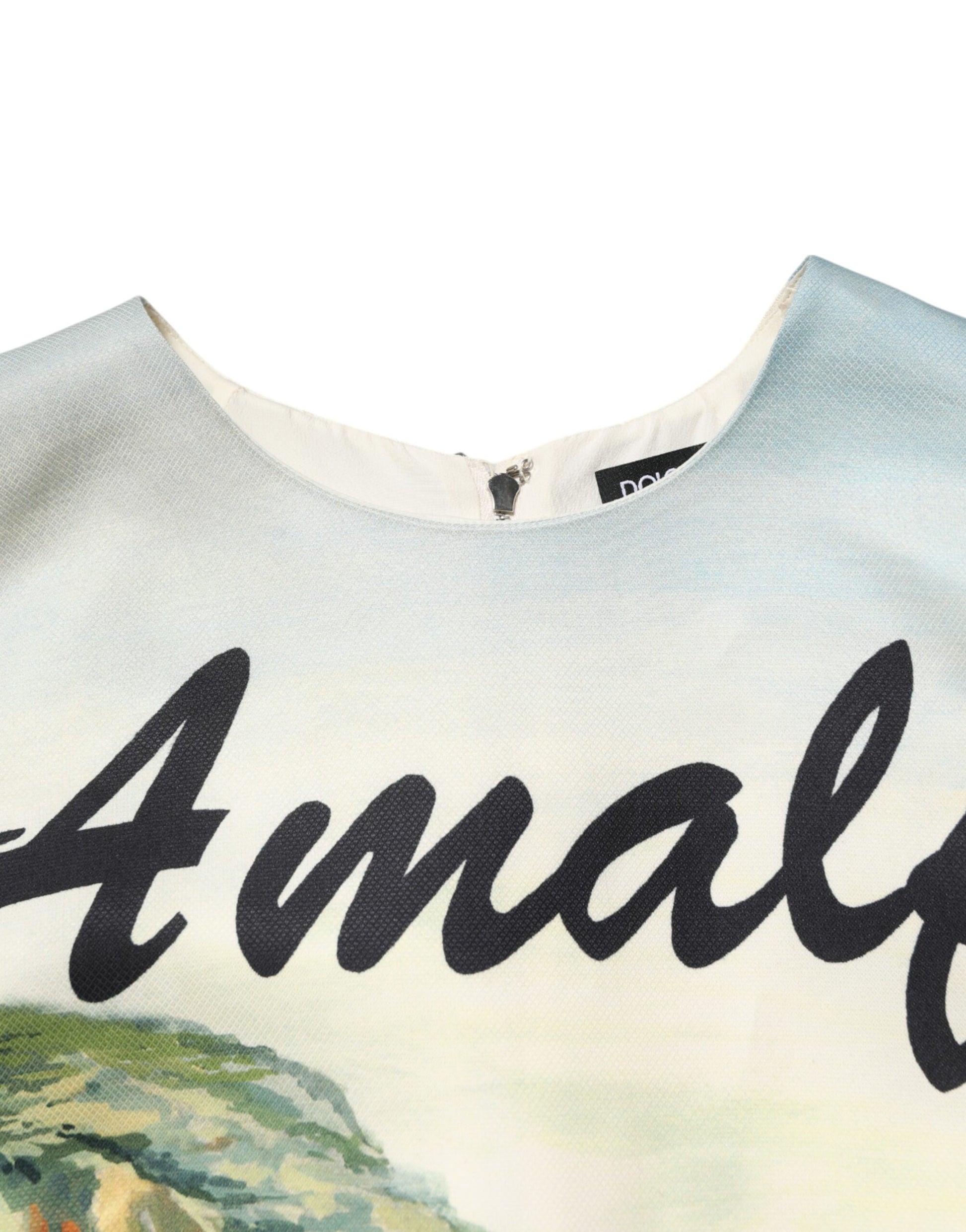 Dolce & Gabbana Multicolor Crystal Embellished Mini Dress