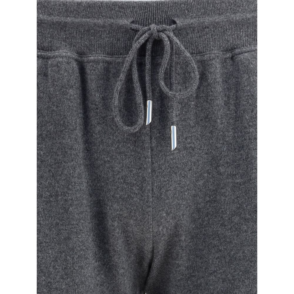 Kiton Gray Cashmere Casual Pants
