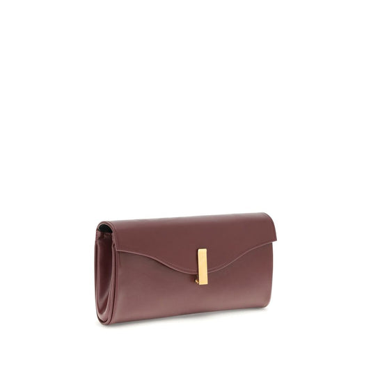Giuseppe Zanotti Brown Leather Clutch Bag