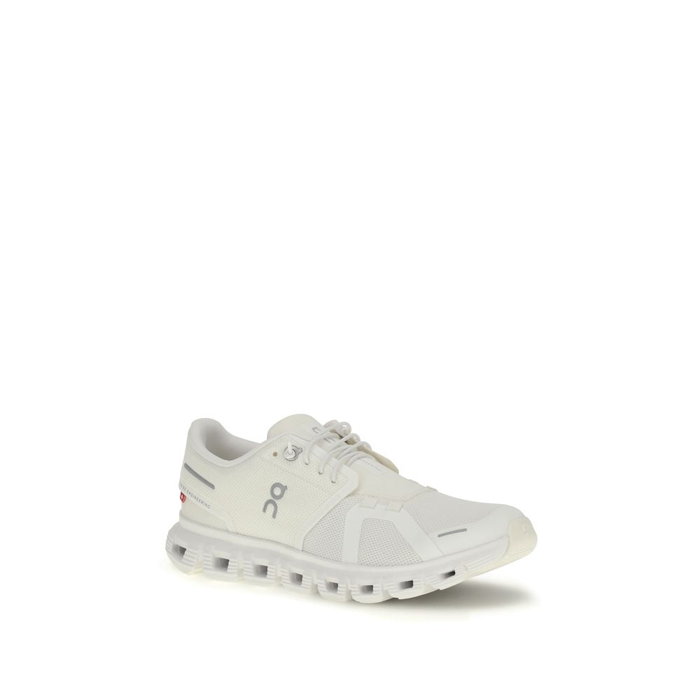 ON White Recycled Polyester Athletic Sneakers