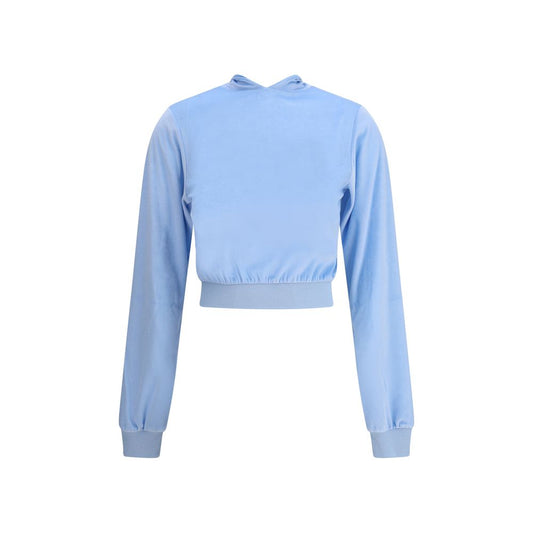 Balenciaga Light Blue Triacetate Top