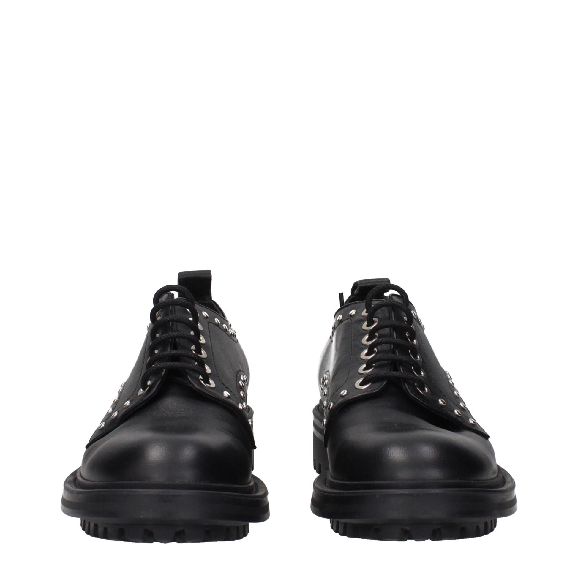 Max Mara Black Leather Shoes