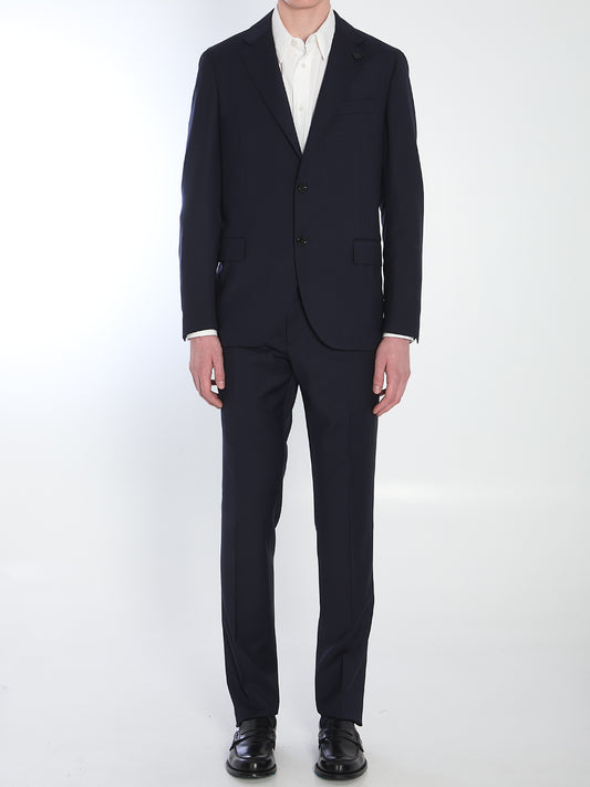 Wool two-piece suit