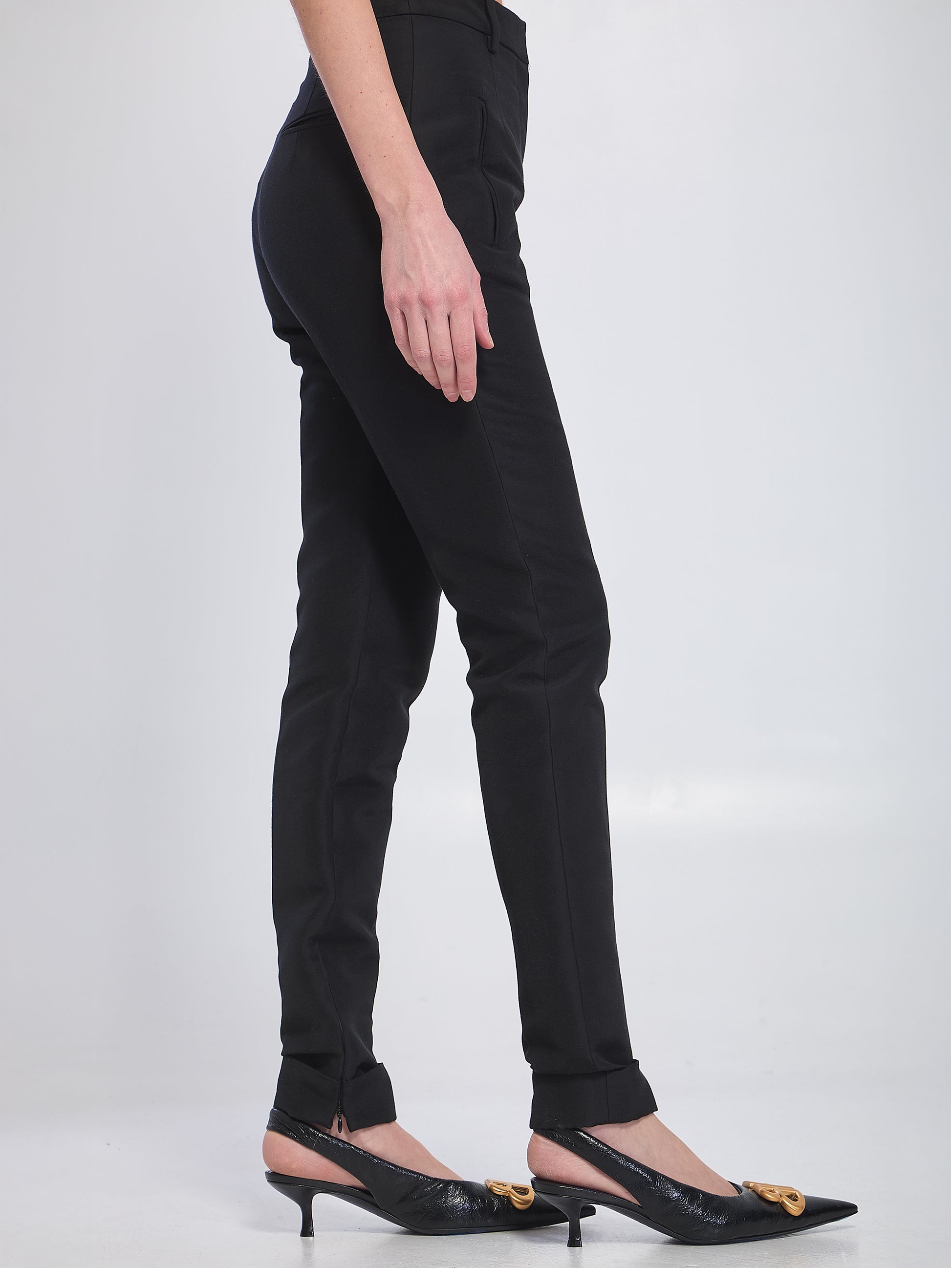Black trousers