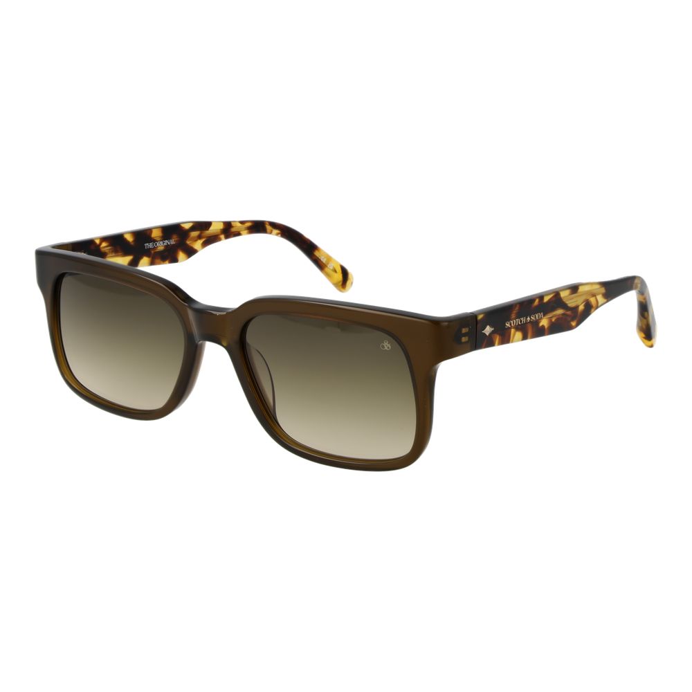 Scotch & Soda Brown Metal Sunglasses
