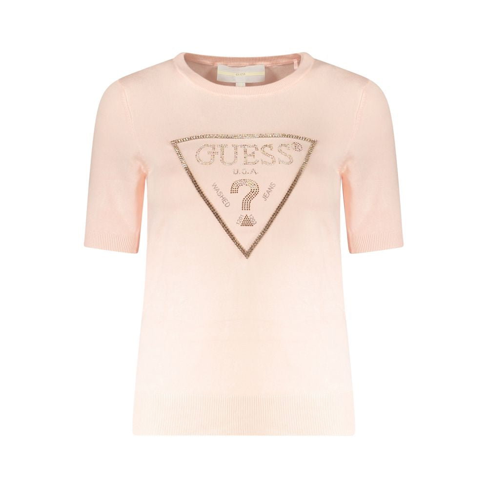 Guess Jeans Rosa Viscosa Women Sweater
