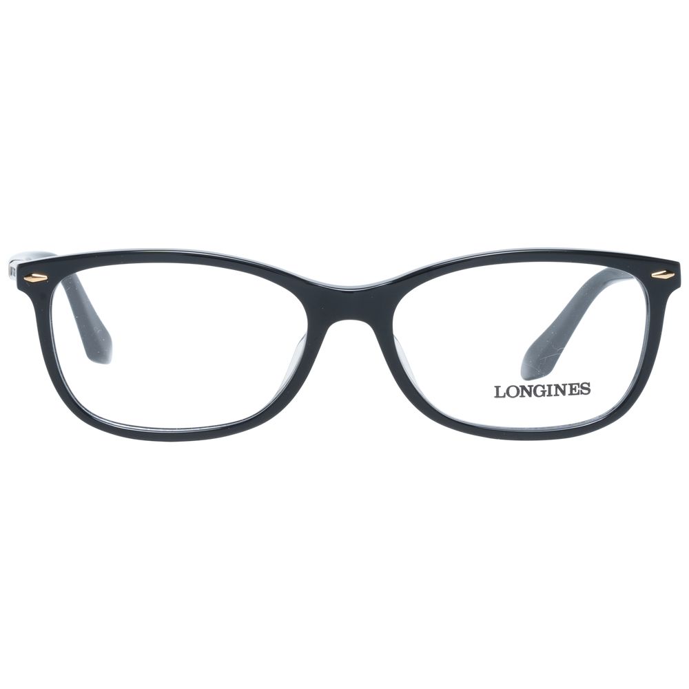 Longines Black Plastic Glasses (Frames)