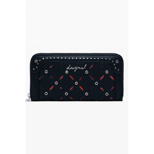 Desigual Nero Polyurethane Women Wallet