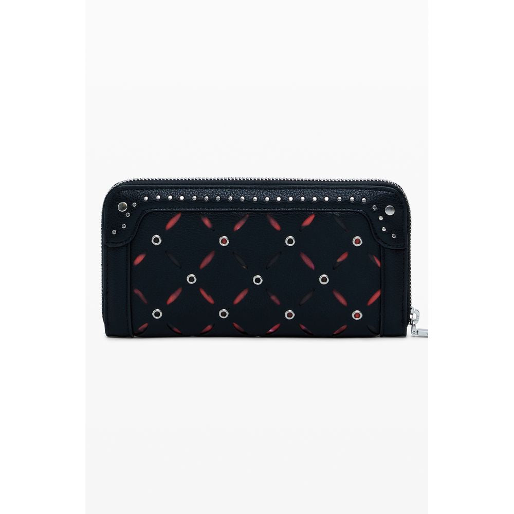 Desigual Nero Polyurethane Women Wallet