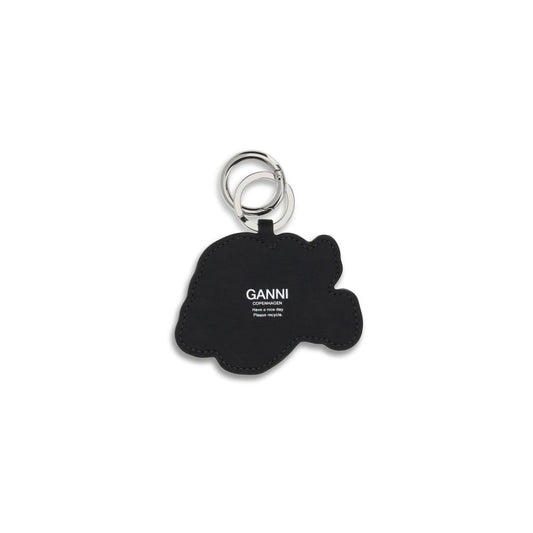 Ganni Multicolor Recycled Leather Keychain