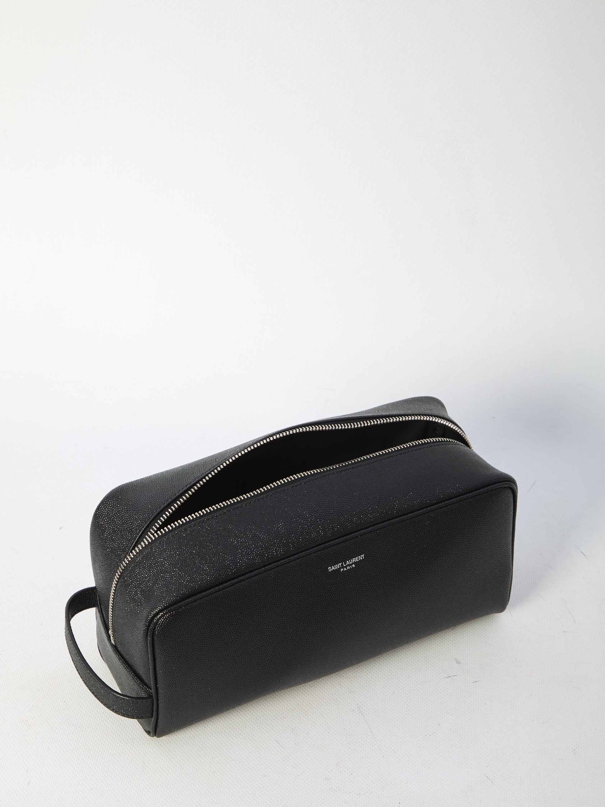 Leather toiletry case