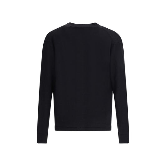 Vivienne Westwood Black Fleece Wool Cardigan