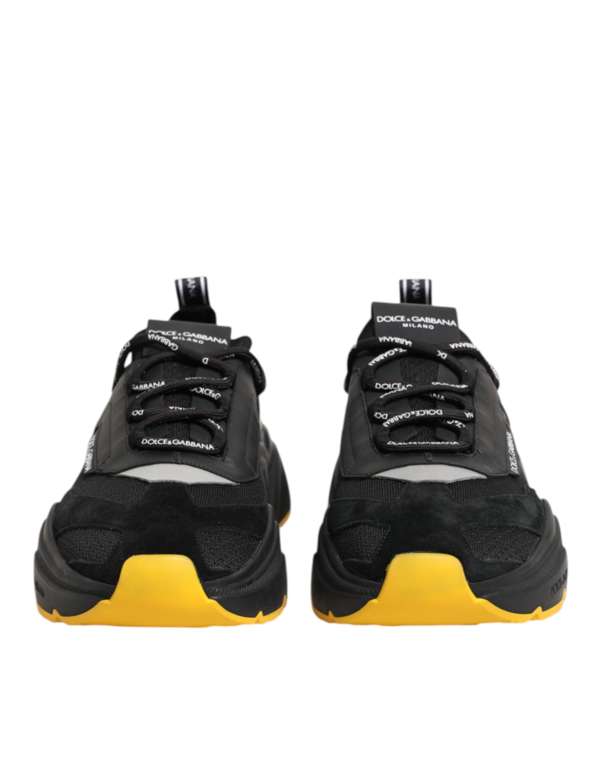 Dolce & Gabbana Black Daymaster Low Top Men Sneakers Shoes