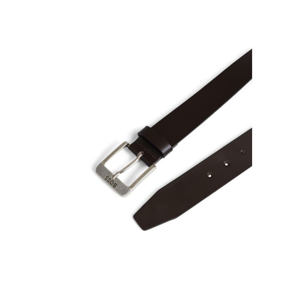 Hugo Boss Brown Leather Regular Belt