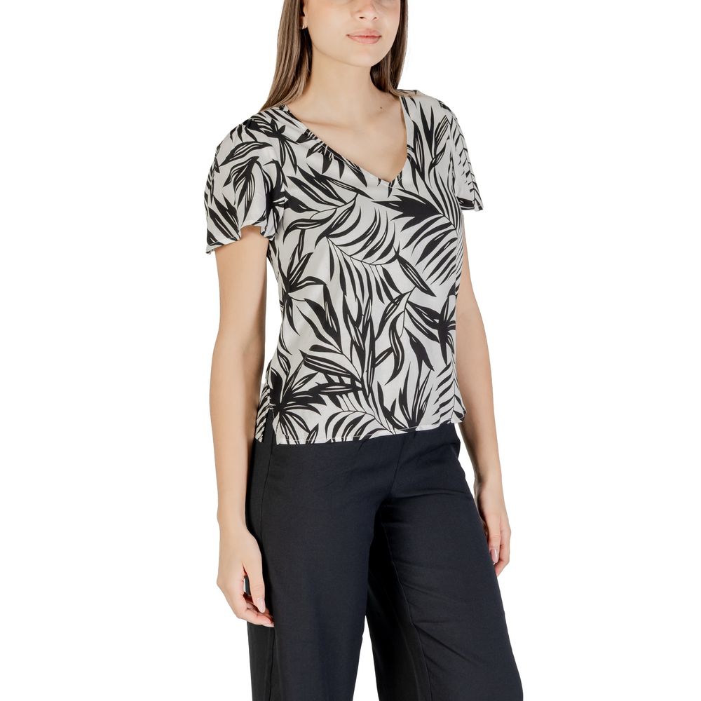 Vero Moda White Viscose Blouse