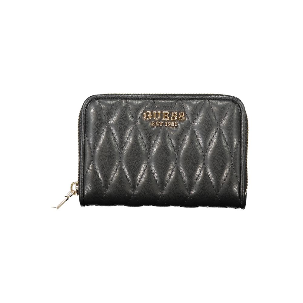 Guess Jeans Nero Poliuretano Women Wallet