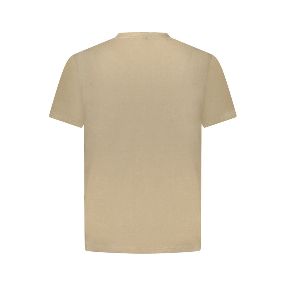 Napapijri Marrone Cotton Mens T-Shirt