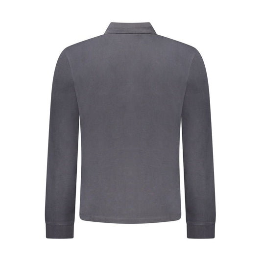 Napapijri Nero Cotton Men Polo Shirt