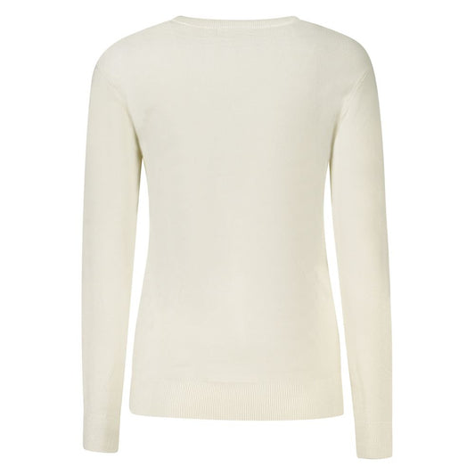 Guess Jeans Bianco Viscosa Women Sweater