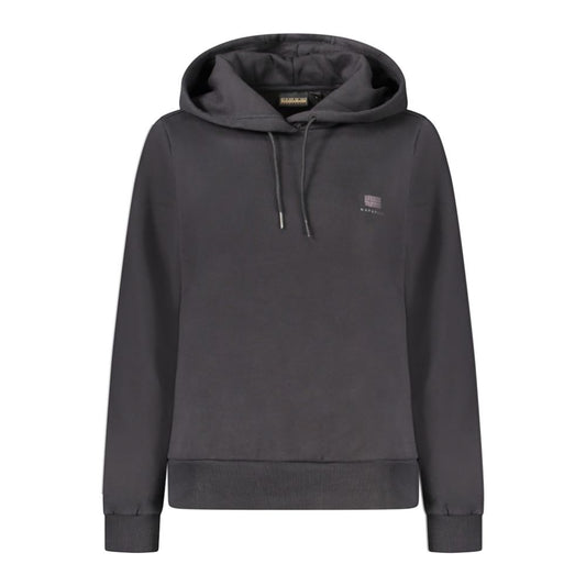 Napapijri Black Cotton Women's Hoodie