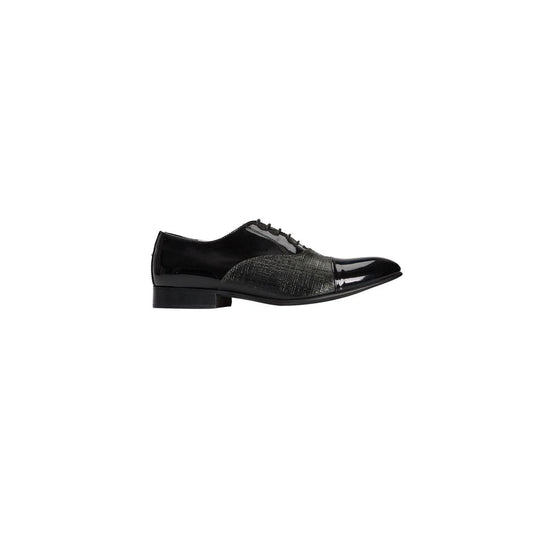 Roberto Pepe Luxury Black Calfskin Men Loafer